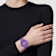 Medusa Pop Womens Watch Purple Case Purple Matte Dial Silicone Strap