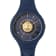 Versus Versace Fire Island Lion Blue Silicone Strap Watch