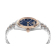 Date Superlative Blue Dial Crystal Watch