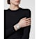 V-Code Silver Tone Dial Stainless Steel Bracelet Watch