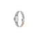 Vega Upper East Gray Dial Two-tone Stainless Steel Bracelet Watch