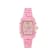 Versace Dominus Ecoceramic Pink Dial Watch
