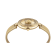 Opium Champagne Dial Leather Strap Watch