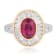 Andreoli Diamond And Ruby Ring