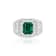 Andreoli Diamond And Emerald Ring