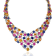 Andreoli Sapphire And Diamond Necklace