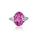 Andreoli Pink Sapphire And Diamond Ring