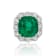 Andreoli Emerald And Diamond Ring