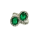 Andreoli Emerald And Diamond Ring