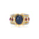 Andreoli Sapphire, Ruby, And Diamond Ring
