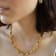 14k Yellow Gold Overlay on Brass Boxxie Chain