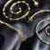 14k Yellow Gold Overlay on Brass Mini Mod Spiral Necklace