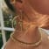 14k Yellow Gold Overlay on Brass Orbit Drop Earrings