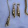14k Yellow Gold Overlay on Brass Ribbon Pendant Necklace
