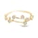 14K Gold Diamond Leo Zodiac Constellation Ring .19ctw