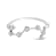 18K Gold Diamond Aquarius Zodiac Ring 0.16ctw