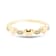 18K Yellow Gold Diamond Heart Ring  .06ctw