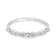 18K White Gold Diamond Ring  .17ctw