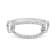 18K White Gold Diamond Ring  .15ctw