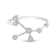 18K Gold Diamond Cancer Zodiac Constellation Ring .17ctw