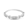 18K White Gold Diamond Ring  .19ctw