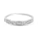 18K White Gold Diamond Ring  .18ctw