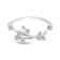 18K Gold Diamond Taurus Zodiac Ring .12ctw