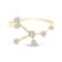 14K Gold Diamond Cancer Zodiac Constellation Ring .17ctw