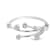18K Gold Diamond Libra Zodiac Constellation Ring .15ctw