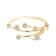 18K Gold Diamond Libra Zodiac Constellation Ring .15ctw