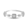 18K White Gold Diamond Ring  .22ctw