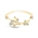 14K Gold Diamond Taurus Zodiac Ring .12ctw