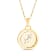 14K Yellow and White Gold Sagittarius Zodiac and Constellation Rotary Pendant