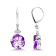 18K White Gold Amethyst and Diamond  10.31ctw