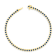 1.90 ctw Blue Sapphire Tennis Bracelet in 18K Yellow Gold
