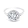 18K White Gold White Topaz and Diamond Ring 2.63ctw