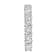 5.57 cttw Round-Cut Cubic Zirconia Eternity Wedding Band Ring, Sterling Silver