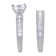 4.98 cttw Princess-Cut Cubic Zirconia 2-Piece Bridal Set Ring, Sterling Silver