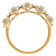 1.10 cttw Alexandrite Band Ring, 14k Gold plated on Sterling Silver
