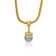 Classic Collection Pendant in 22kt & 18kt gold set with Tahitian
Pearl and Diamonds