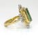 Chiara Collection Ring in 22kt, Platinum & 18kt set with Indicolite Tourmaline