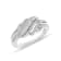 1/3 Carat Diamond Ring in Sterling Silver<br />