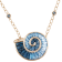 BELLARRI 14kt Rose Gold Swiss Blue and London Blue Topaz Pendant from
The Cove Collection