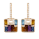 BELLARRI 14kt Rose Gold Multi Color Gemstone Earrings from the Boulevard
III Collection
