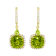 BELLARRI 14kt Yellow Gold Peridot Earrings from the Forever Young
Collection by BELLARRI