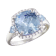 BELLARRI 14kt White Gold Aquamarine Ring from the Forever Young
Collection by BELLARRI