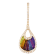 BELLARRI 14kt Rose Gold Multi Color Gemstone Enhancer from the La
Bouquet Collection