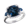 BELLARRI 14kt White Gold London Blue Topaz Ring from the Forever Young
Collection by BELLARRI