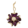 BELLARRI 14kt Rose Gold Rhodolite Gemstone Enhancer from the
Mademoiselle Collection