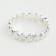 Stephen Dweck White Keshi Pearl Medium Open and Close Bangle in Sterling
Silver, 106.40Ctw